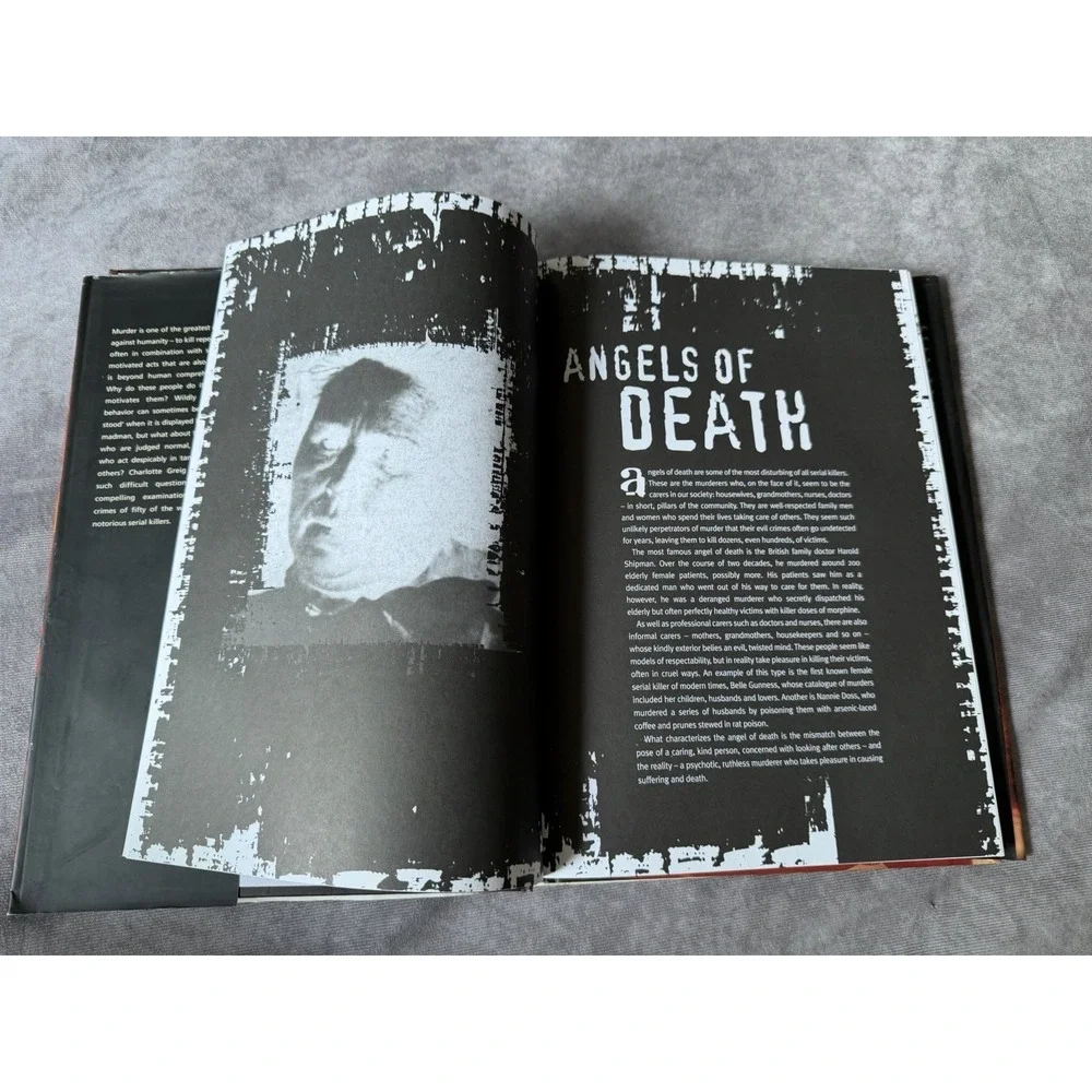 Evil Serial Killers: In the Minds of Monsters Hardcover Greig